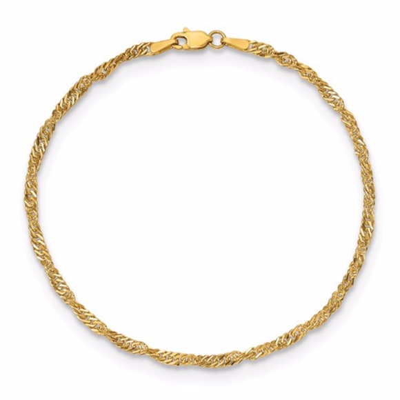 14k Lightweight Singapore Chain